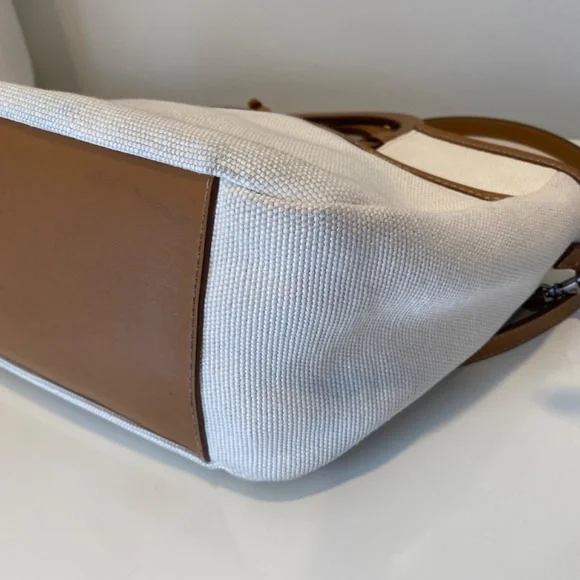 Fossil Coated Canvas and Leather Tote - Picture 9 of 16